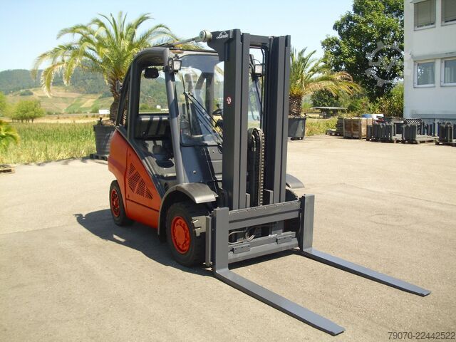 Gabelstapler Linde H40D-X394 TRIPLEX - SEITENSCHIEBER - UVV