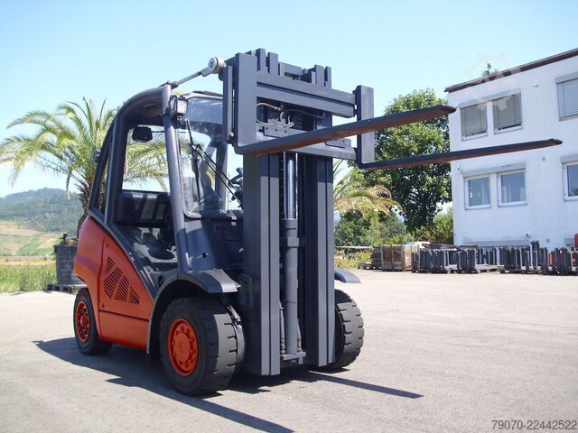 Gabelstapler Linde H40D-X394 TRIPLEX - SEITENSCHIEBER - UVV