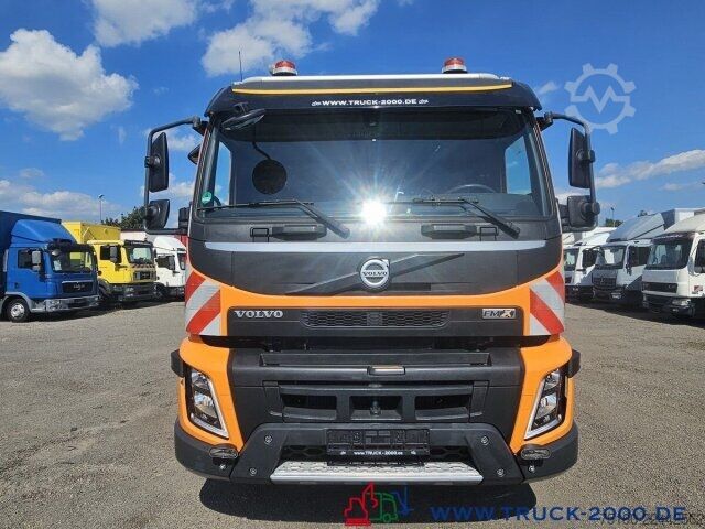 Φορτηγό γερανός roll-off Volvo FMX 420 6x4 Seil Abrollkipper nur 146.659 Km