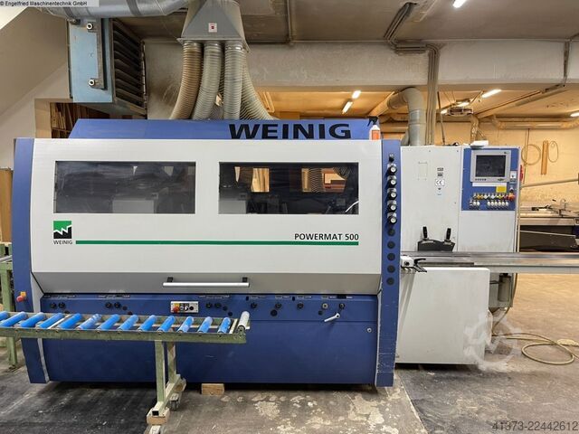 Fir-sidet høvlemaskine WEINIG Powermat 500 Fenster_window