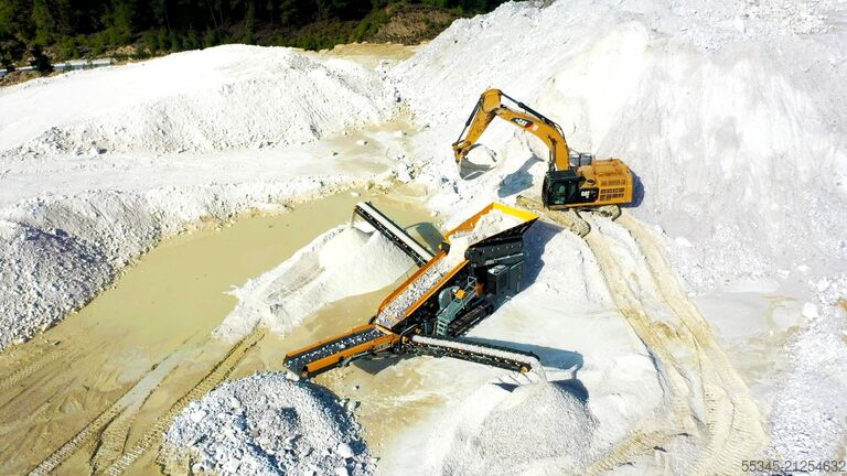 Tracked Scalping Screen FABO Tracked Screen Mobile Screening Plant FTB-1550