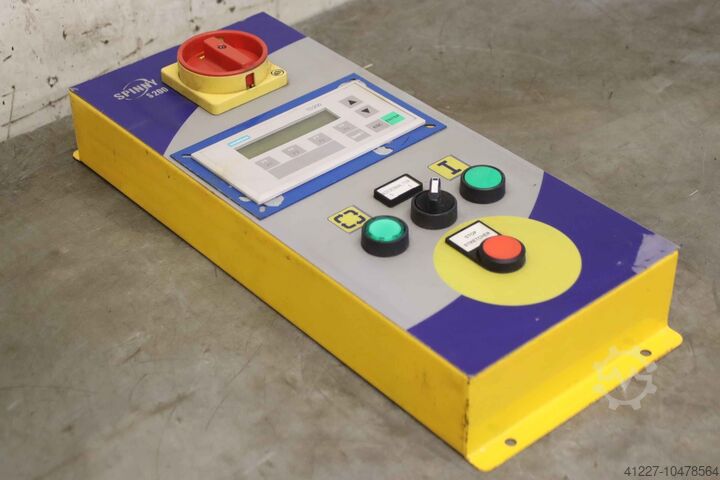 Palletwikkelaar controle Spinny Siemens S200 Simatic S7 TD200