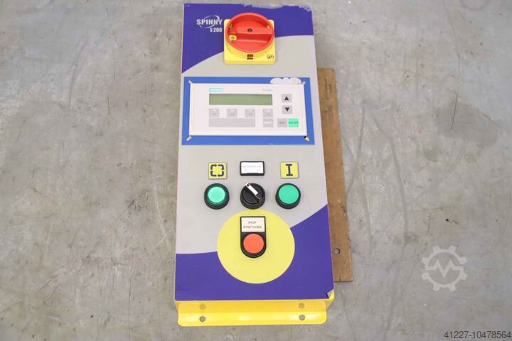 Palletwikkelaar controle Spinny Siemens S200 Simatic S7 TD200
