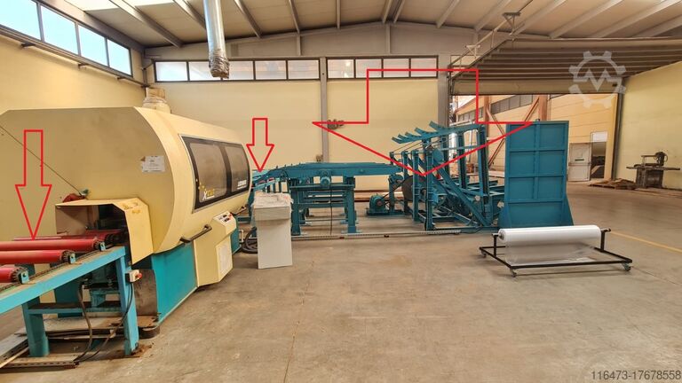 HORIZONTAAL ZAGEN VAN BOOMSTAMMEN LEDINEK X-CUT S190