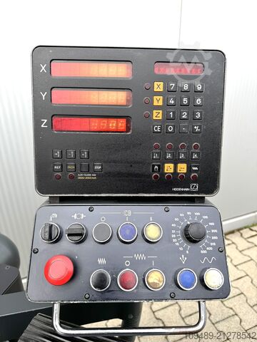 Milling machine / DECKEL FP 1 - 3-axis active DECKEL FP 1       3 - Achs Aktiv Digital