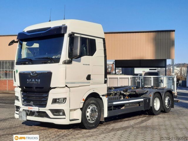 Haakarm vrachtwagen MAN 26.430 TGX 6X2-4 GM Meiller Funk Lenkachse