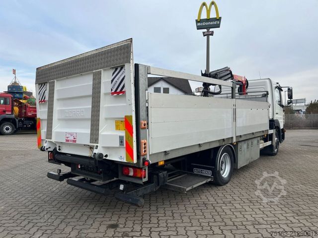 LKW mit Pritsche (offen) MERCEDES-BENZ Atego 1221 L Pritsche Kran Palf. PK 4200 Funk