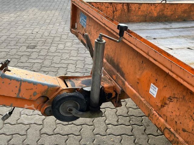 Poluprikolica za niskopodni prevoz BLOMENRÖHR Tandemtieflader 441/3500 Tiefladeranhänger Rampe