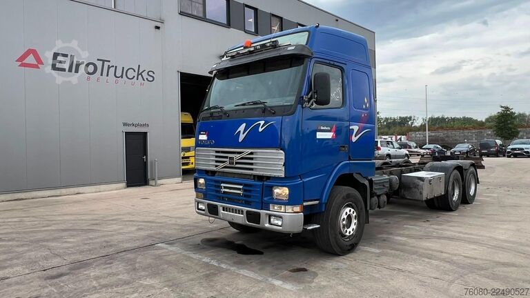 Podwozie z kabiną Volvo FH 12 - 460 (LAMES / STEEL SUSPENSION / 6X4 / 2...