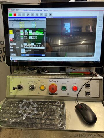 Laserschneidmaschine WARCOM W-FIBER 2060