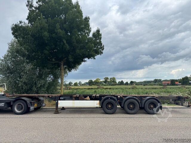 Containertransport Krone SDC 27 20-2x20-30-40-45FT No High Cube / BPW Ax...