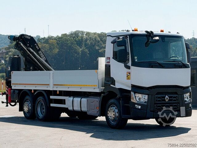 Macara montată pe camion RENAULT T 380 * FASSI F120B.2.22 + FUNK * TOPZUSTAND !