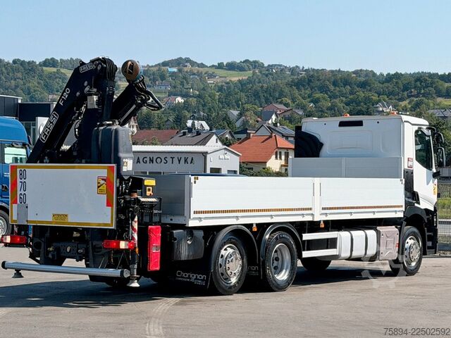 Macara montată pe camion RENAULT T 380 * FASSI F120B.2.22 + FUNK * TOPZUSTAND !