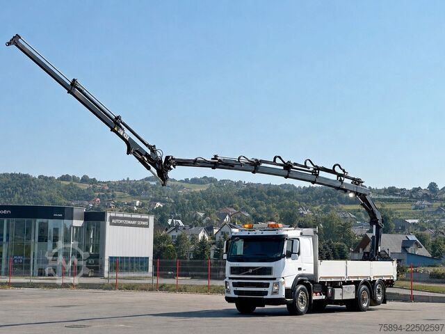 Macara montată pe camion VOLVO FM 460 * HIAB 166 E-5 HIPRO + JIB 43X + FUNK