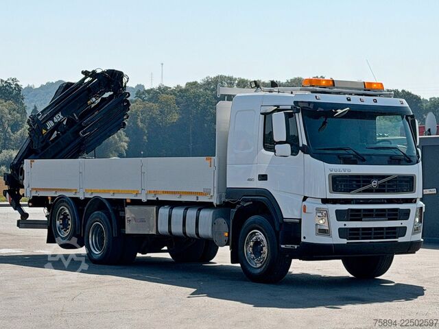 Macara montată pe camion VOLVO FM 460 * HIAB 166 E-5 HIPRO + JIB 43X + FUNK