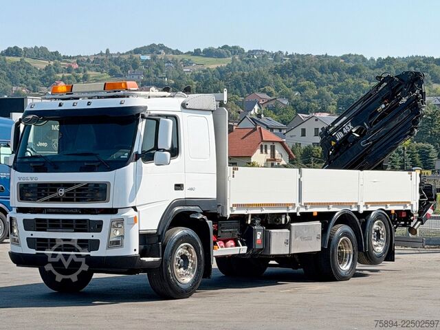 Macara montată pe camion VOLVO FM 460 * HIAB 166 E-5 HIPRO + JIB 43X + FUNK
