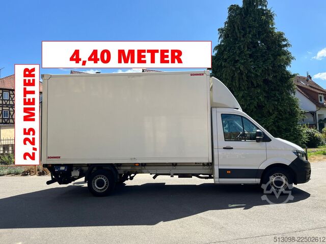 Skříňová dodávka VW CRAFTER XXL KOFFER LBW KAMERA KLIMA 1.HAND