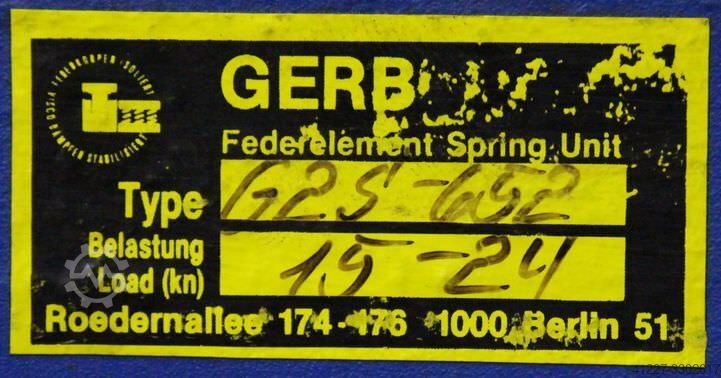 Federelemente 2 Stück Gerb G2S-652