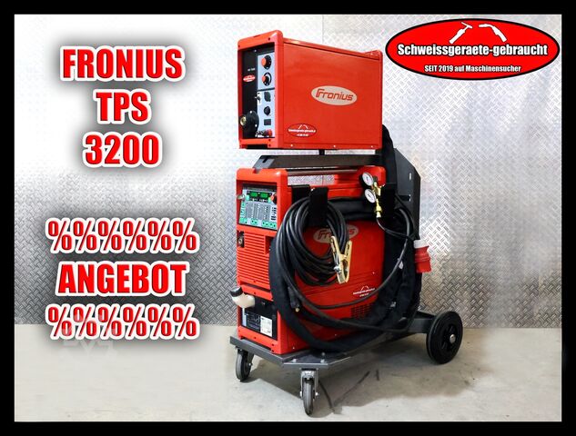 Welding machine FRONIUS MIG MAG TPS 3200 4000 5000  ALU STAHL V2A SCHWEISSGERÄT 