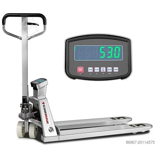 Hubwagen mit elektronischer Waage CORMAK SP2000-304