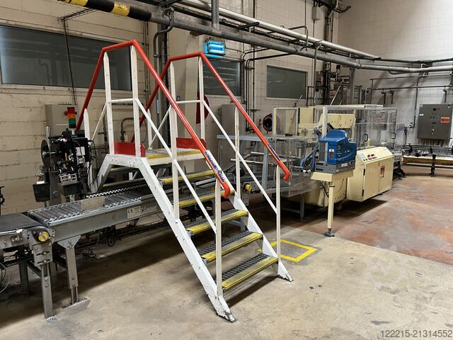 OETTEL, CERMEX VIDEOJET, BEMA, LOGOPAK Line for Bag in Box Filling (1997) OETTEL, CERMEX Linie für Bag‑in‑Box‑Abfüllung