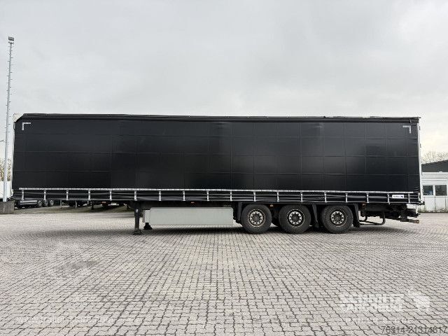 Open semitrailer with tarp Schmitz Cargobull Curtainsider Coil Getränke