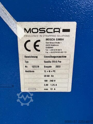 Umreifungsmaschine Mosca SoniXs TR-6 Pro