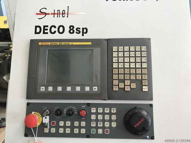 Automata eszterga CNC TORNOS 8SP