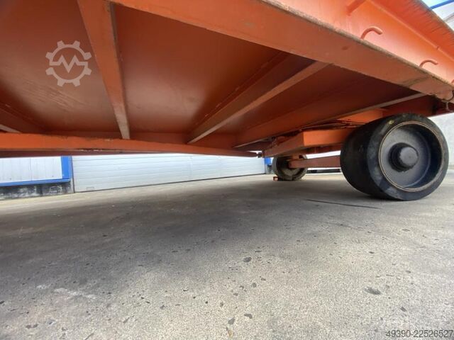 Platformă de transport, remorcă pentru sarcini grele, remorcă industrială cu direcție pe două axe cu Plan - MAFI 11