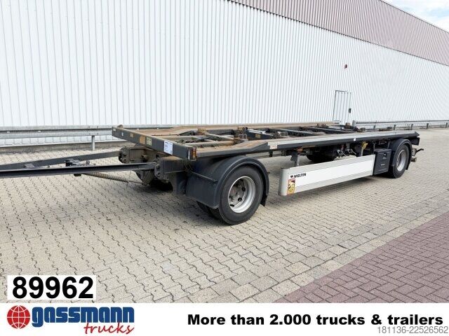 Afzetcontainer-aanhangwagen Wielton PS2P70B Abrollanhänger bis 7,25 m Behälter
