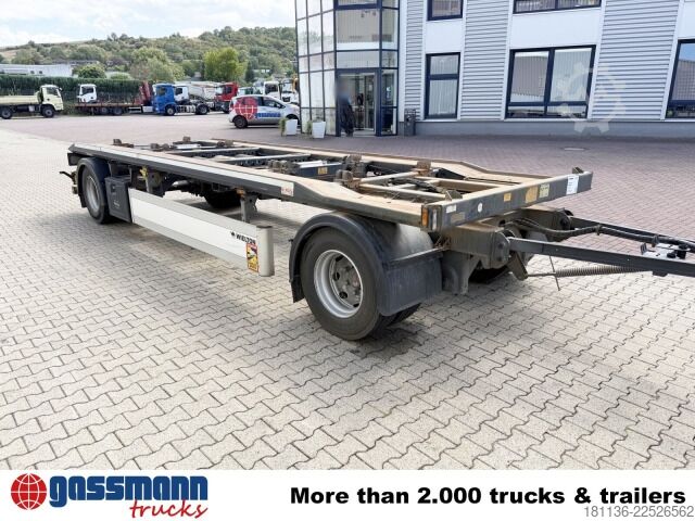 Afzetcontainer-aanhangwagen Wielton PS2P70B Abrollanhänger bis 7,25 m Behälter