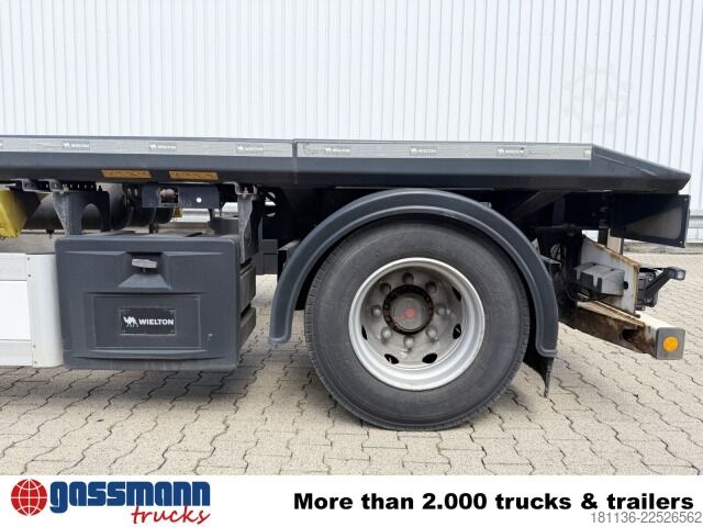 Afzetcontainer-aanhangwagen Wielton PS2P70B Abrollanhänger bis 7,25 m Behälter