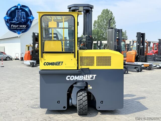 Wózek widłowy czterokierunkowy Combilift C3000 GAS TRIPLEX 6400 ONLY 953H CABIN