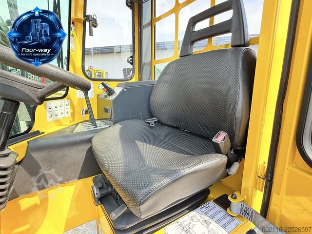 Wózek widłowy czterokierunkowy Combilift C3000 GAS TRIPLEX 6400 ONLY 953H CABIN