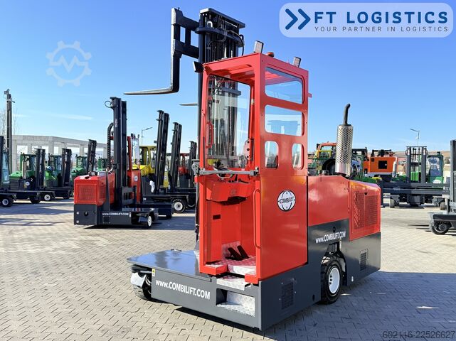 Wózek widłowy czterokierunkowy Combilift C3000GST GAS TRIPLEX 8300 FREE LIFT TOP1
