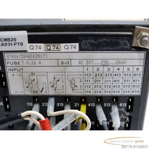 Komponente  Gossen Metrawatt Camille Bauer  GTA0615B4H1K2N1T1 Linienschreiber