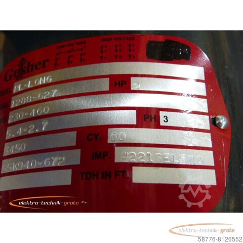 Component Gusher RL-Long Pumpe 35K940-672   - ! -