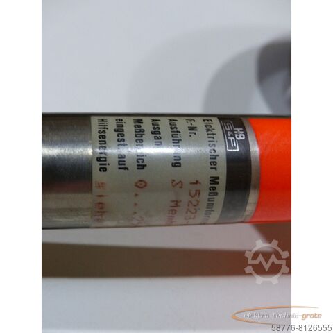 Στοιχείο  H  B / S  F AVL 220 Elektrischer Meßumformer, Meßbereich 0-250 mbar