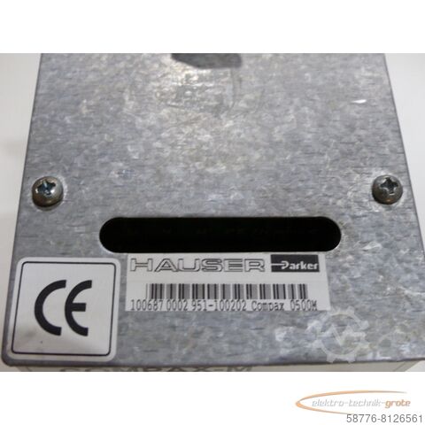 Componente  Hauser Parker  0015  Compax 0500M Servo Antriebs Modul