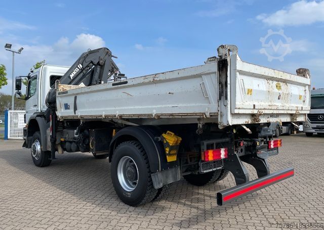 Kiepwagen MERCEDES-BENZ Axor 1833 AK 4x4/ Meiller/ MKG 10m=1t/ Org. 139t