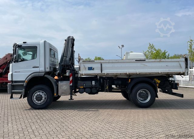 Kiepwagen MERCEDES-BENZ Axor 1833 AK 4x4/ Meiller/ MKG 10m=1t/ Org. 139t