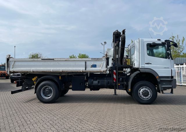 Kiepwagen MERCEDES-BENZ Axor 1833 AK 4x4/ Meiller/ MKG 10m=1t/ Org. 139t