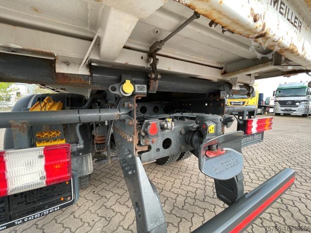Háromirányú billenő teherautó MERCEDES-BENZ Axor 1833 AK 4x4/ Meiller/ MKG 10m=1t/ Org. 139t