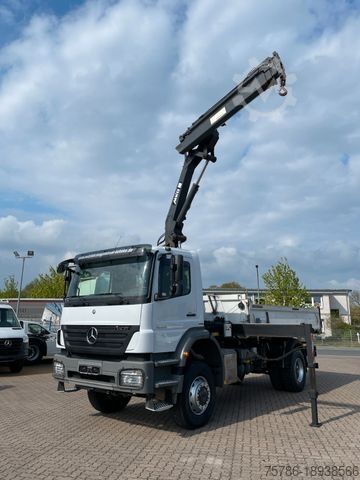 Háromirányú billenő teherautó MERCEDES-BENZ Axor 1833 AK 4x4/ Meiller/ MKG 10m=1t/ Org. 139t
