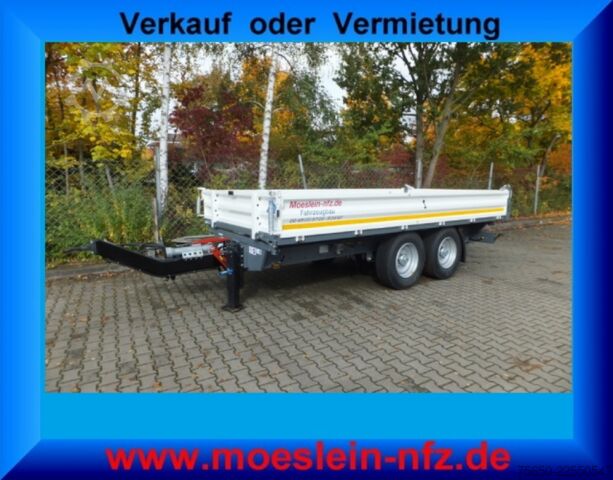 Reboque basculante Möslein TTD 13  13 t GG Tandem Kipper-- Neufahrzeug --
