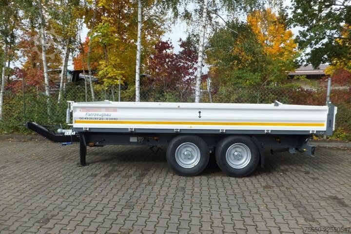 Reboque basculante Möslein TTD 13  13 t GG Tandem Kipper-- Neufahrzeug --