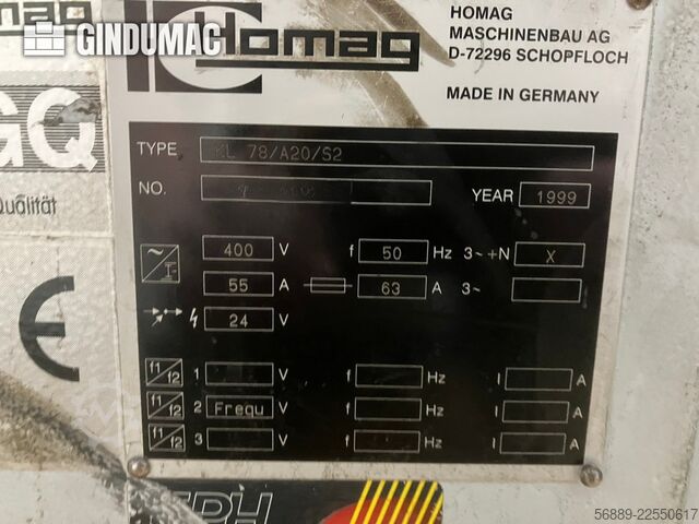 HOMAG Optimat KL 78/A20/S2 HOMAG Optimat KL 78/A20/S2