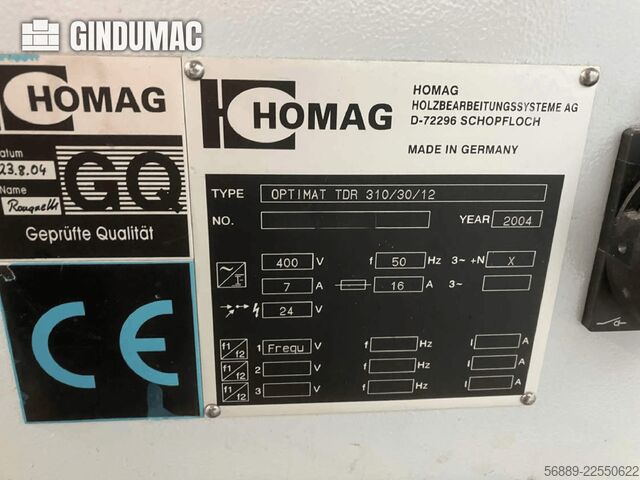  HOMAG KBZ KFR20 / KFR526