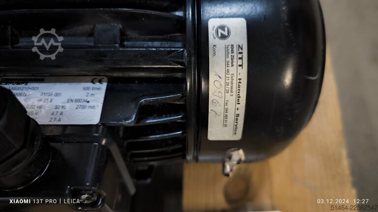 Moteur électrique Div. A