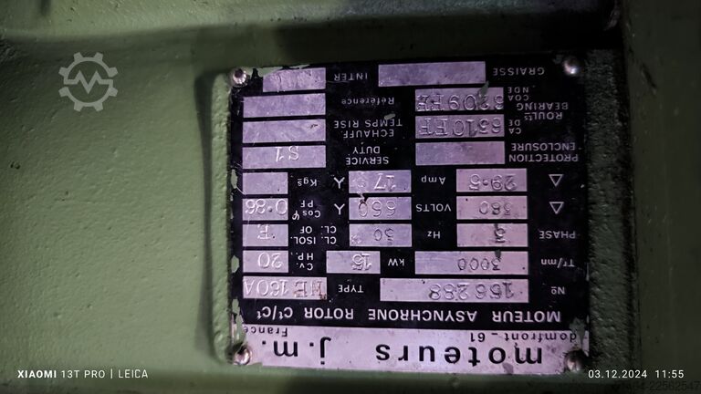 Moteur électrique Div. A